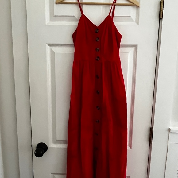 Japna Red Sundress - Picture 1 of 5